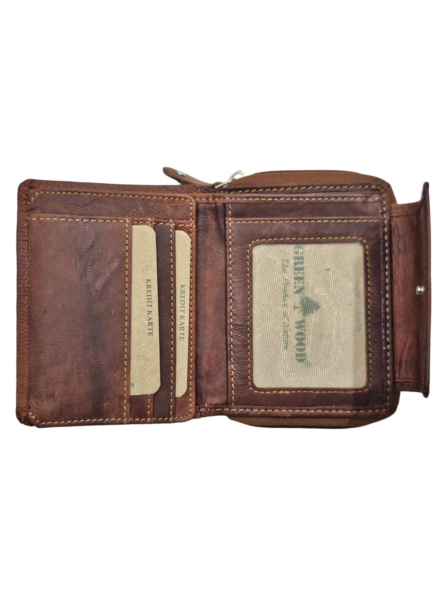 Portafogli Green Wood grande