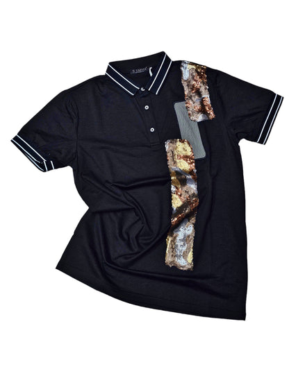 Polo paillette
